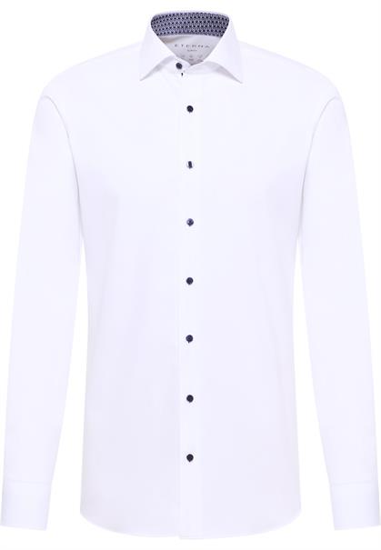 Performance Shirt Twill-Stretch Langarm weiß