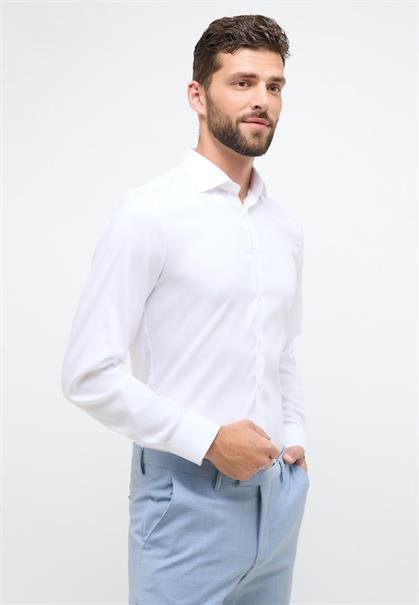 Performance Shirt Twill-Stretch Langarm weiß