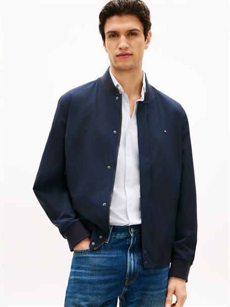 Performance Water Repellent Relaxed Bomber Jacket desert sky