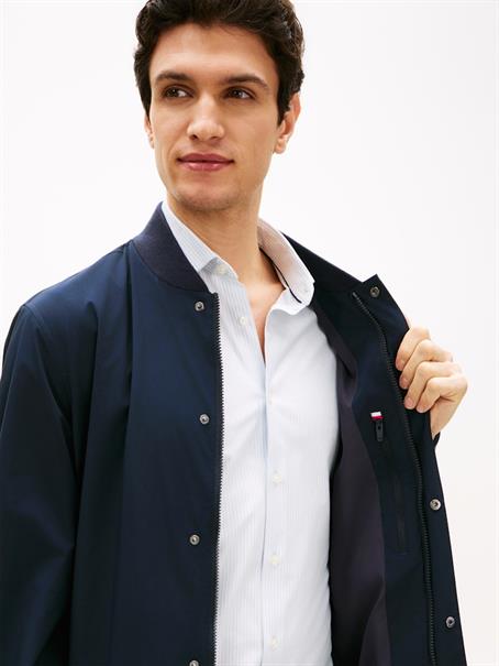 Performance Water Repellent Relaxed Bomber Jacket desert sky