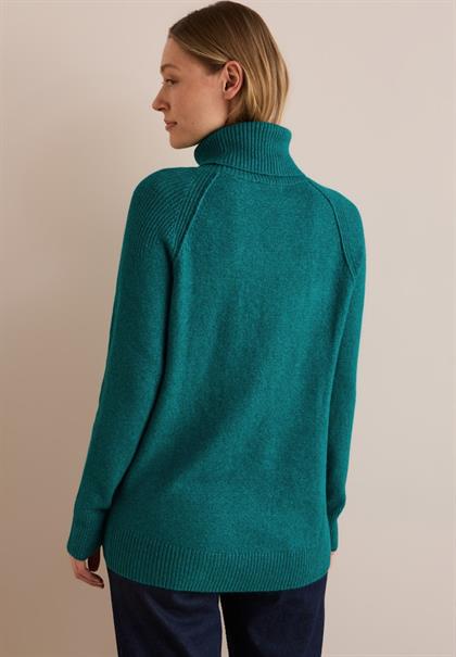 petrol green melange