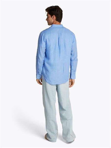 PIGMENT DYED LI SOLID RF SHIRT blue spell