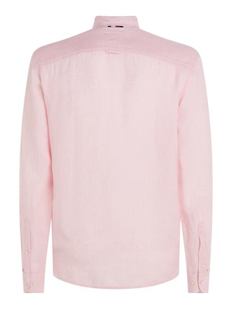 PIGMENT DYED LI SOLID RF SHIRT pink crystal