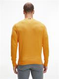 PIMA COTTON CASHMERE CREW NECK amber ochre