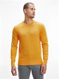 PIMA COTTON CASHMERE CREW NECK amber ochre