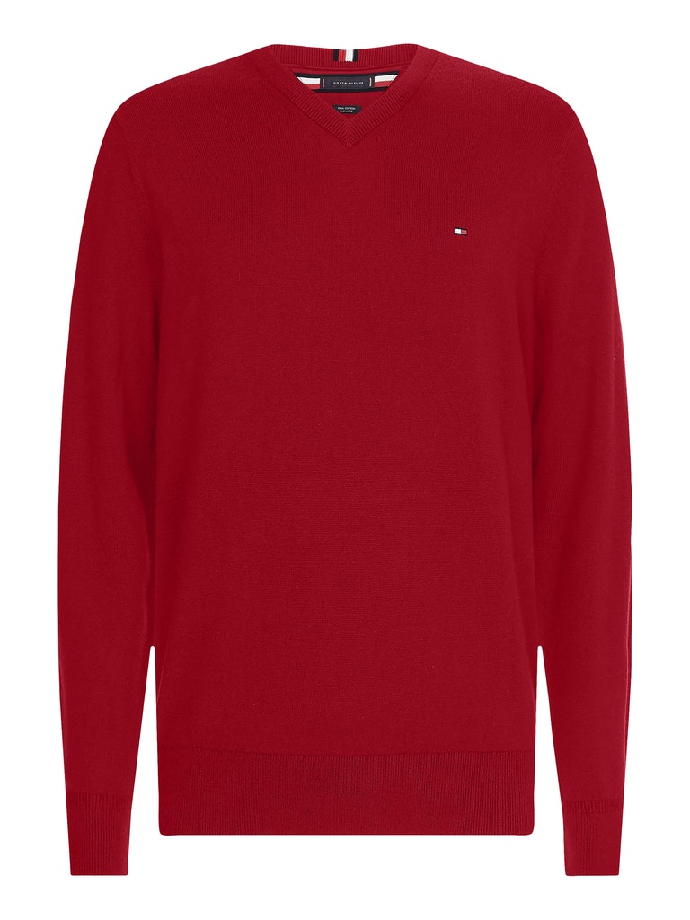 Tommy Hilfiger Herren Pullover Mw0mw11673 Regatta Red