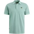 pique garment dye cameo blue