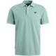 pique garment dye cameo blue