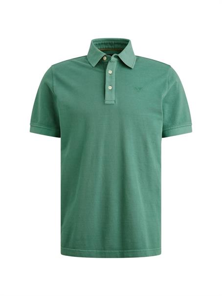 pique garment dyed deep sea