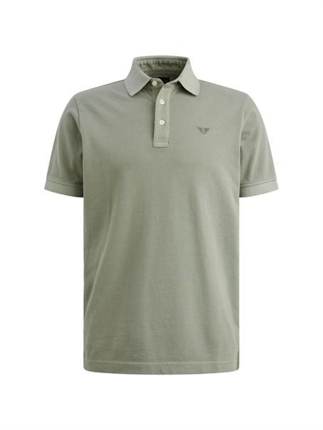 pique garment dyed iceberg green