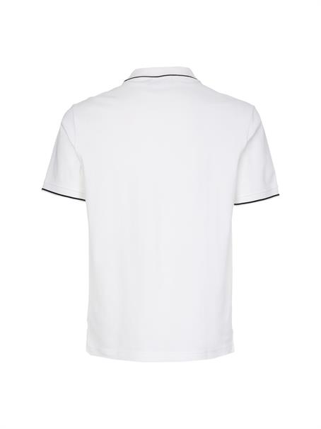 Pique Poloshirt bright white