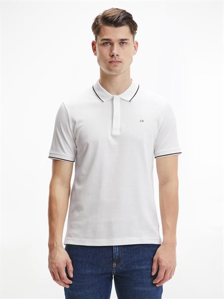 Pique Poloshirt bright white