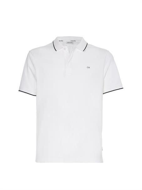 Pique Poloshirt bright white