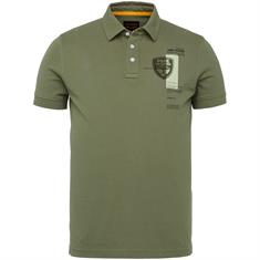 Pique Poloshirt deep lichen green