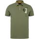 Pique Poloshirt deep lichen green