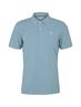 Piqué Poloshirt aus Baumwolle calm cloud blue