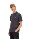 Piqué Poloshirt aus Baumwolle phanton dark grey