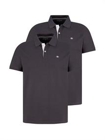 Piqué Poloshirt aus Baumwolle phanton dark grey