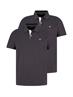 Piqué Poloshirt aus Baumwolle phanton dark grey