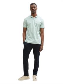 Piqué Poloshirt aus Baumwolle sea foam