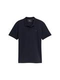 Piqué Poloshirt aus Baumwolle sky captain blue