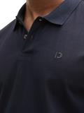 Piqué Poloshirt aus Baumwolle sky captain blue
