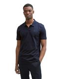 Piqué Poloshirt aus Baumwolle sky captain blue