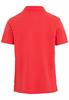 Piqué Poloshirt aus reiner Baumwolle berry red