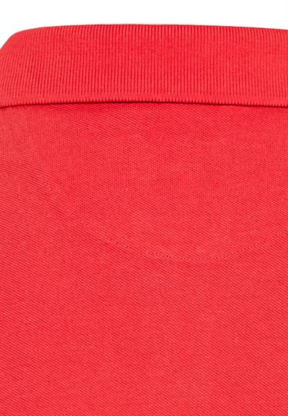 Piqué Poloshirt aus reiner Baumwolle berry red
