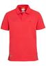 Piqué Poloshirt aus reiner Baumwolle berry red