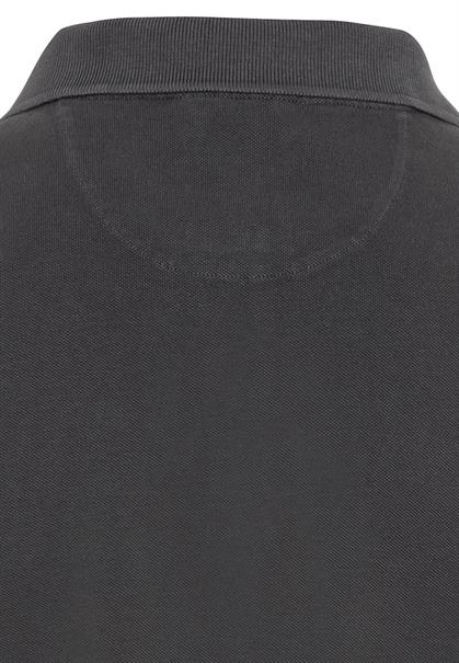 Piqué Poloshirt aus reiner Baumwolle shadow grey
