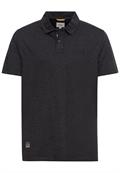 Piqué-Poloshirt aus zertifiziertem Organic Cotton asphalt