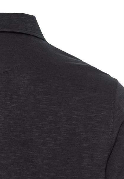 Piqué-Poloshirt aus zertifiziertem Organic Cotton asphalt