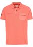 Piqué Poloshirt aus zertifiziertem Organic Cotton faded red