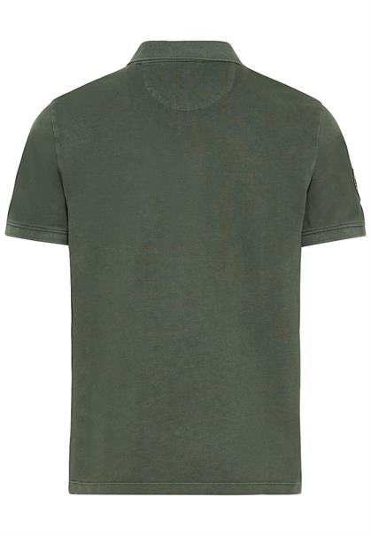 Piqué Poloshirt aus zertifiziertem Organic Cotton leaf green