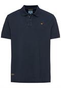 Piqué Poloshirt aus zertifiziertem Organic Cotton night blue