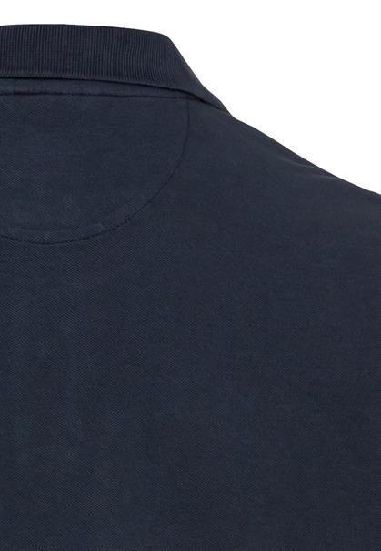 Piqué Poloshirt aus zertifiziertem Organic Cotton night blue