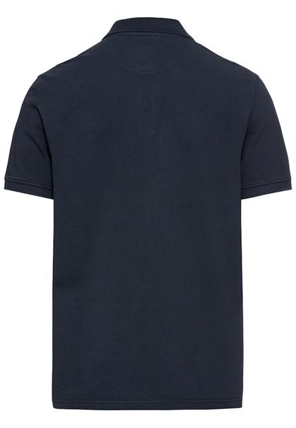 Piqué Poloshirt aus zertifiziertem Organic Cotton night blue