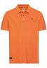 Piqué Poloshirt aus zertifiziertem Organic Cotton orange