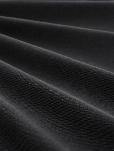 Piqué Poloshirt im Washed Look black