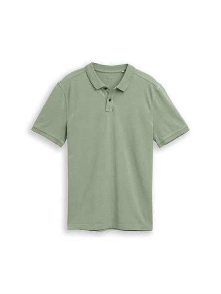 Piqué Poloshirt im Washed Look sea spray
