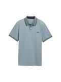 Piqué Poloshirt mit Stretch grey mint