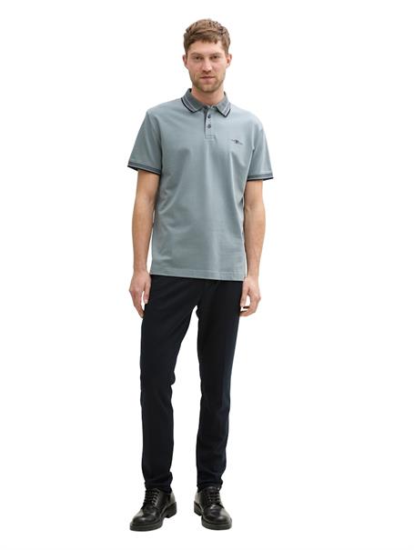 Piqué Poloshirt mit Stretch grey mint