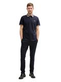 Piqué Poloshirt mit Stretch sky captain blue