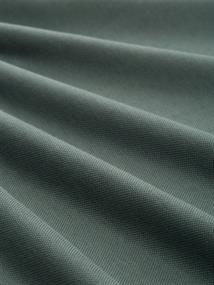 Piqué Sweatjacke mit Stehkragen washed jasper green