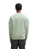 Piqué Sweatshirt fresh mint green