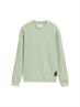 Piqué Sweatshirt fresh mint green