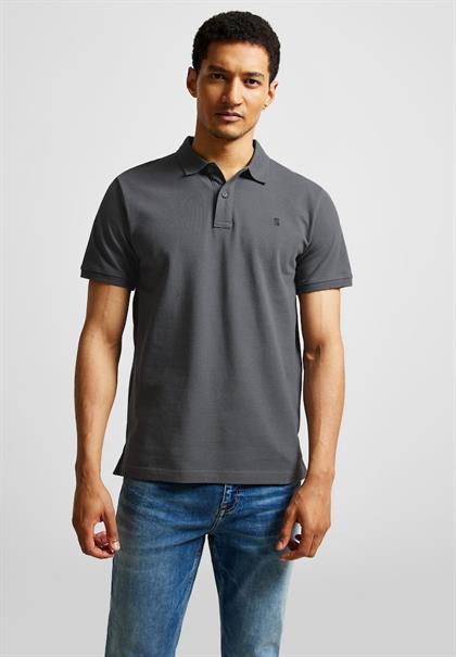 Piquée Poloshirt ash grey