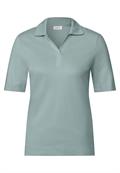 Piquée Poloshirt cool salvia green