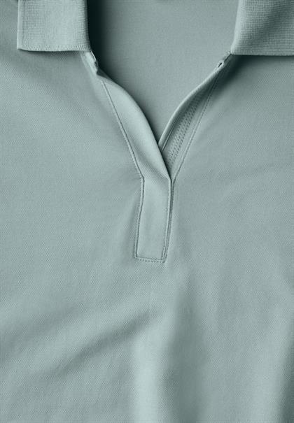 Piquée Poloshirt cool salvia green